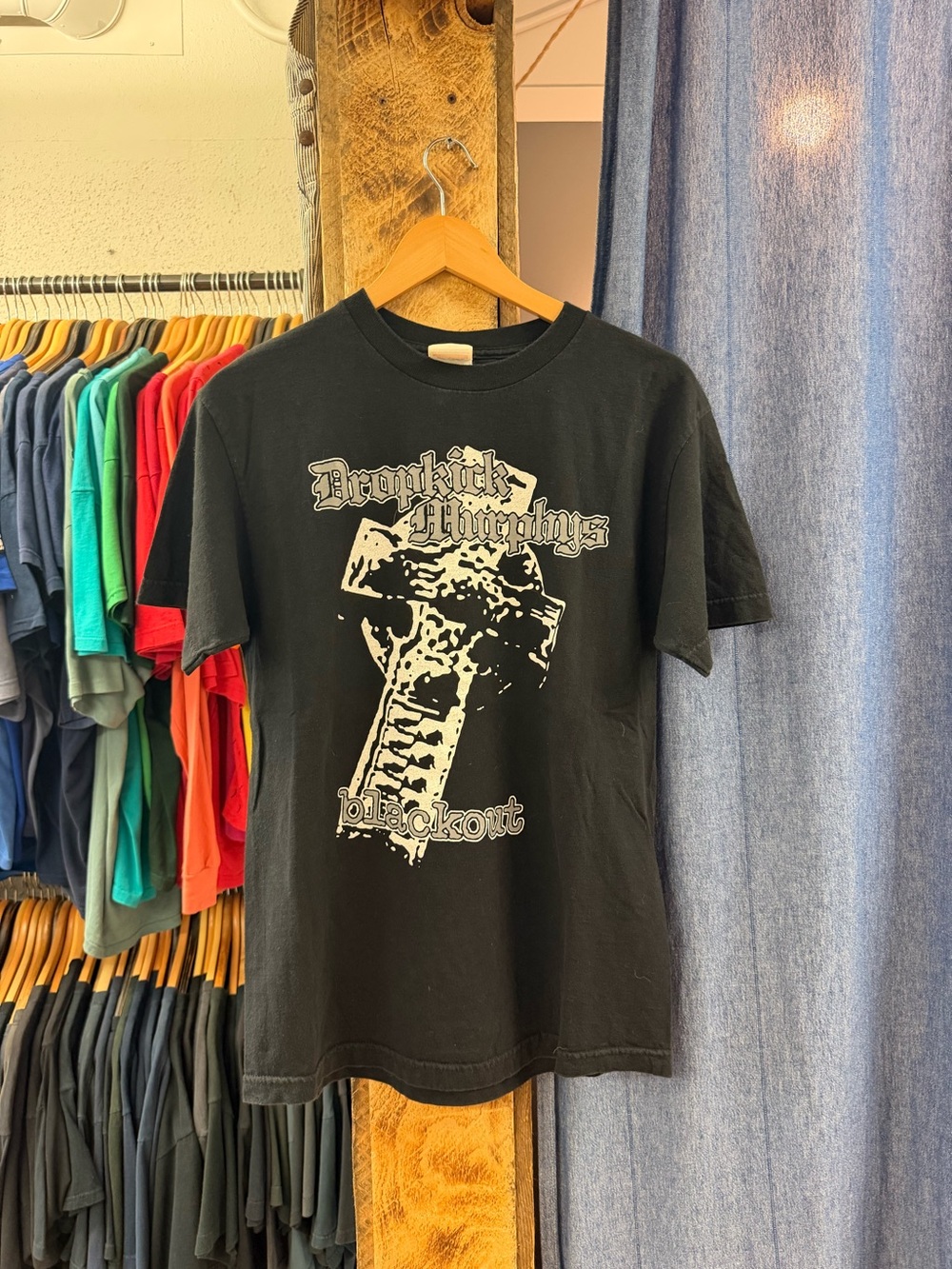 Vintage “dropkick murphys blackout” graphic t-shirt
